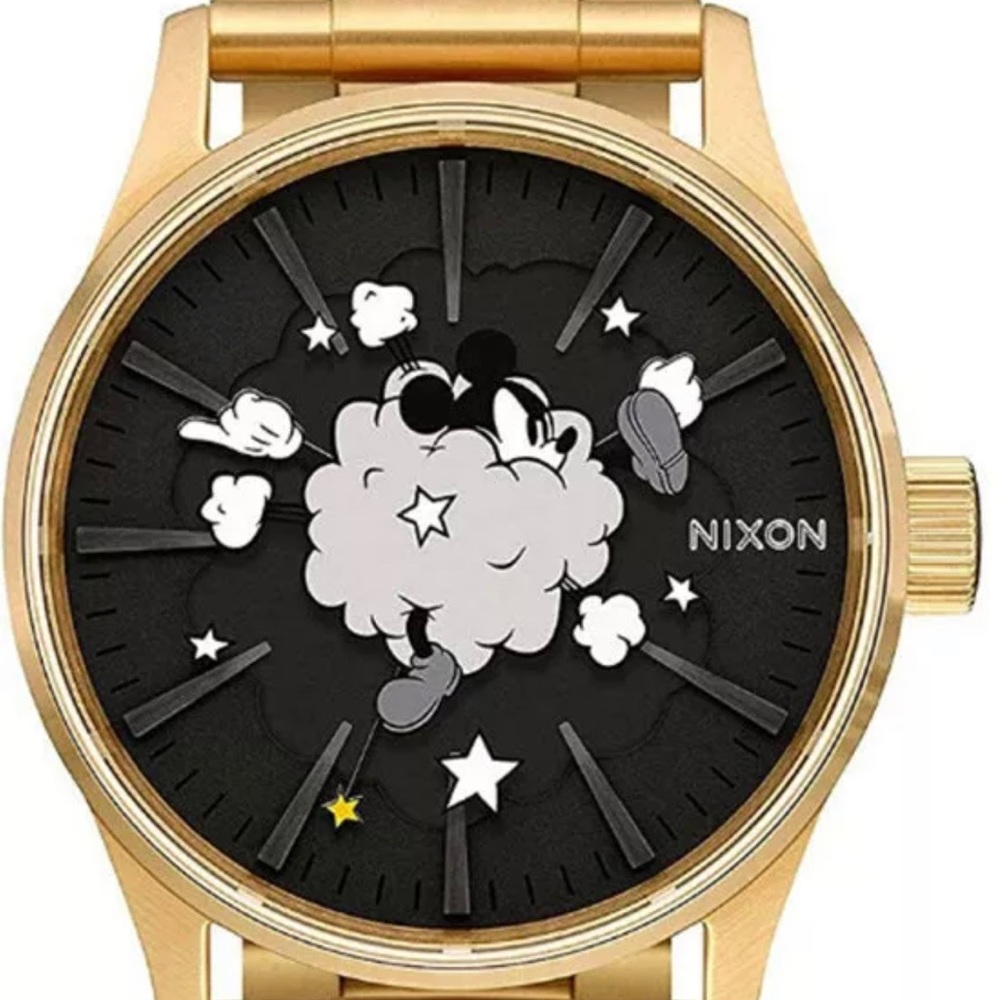 Nixon Disney Mickey Mouse Sentry SS Watch 90th